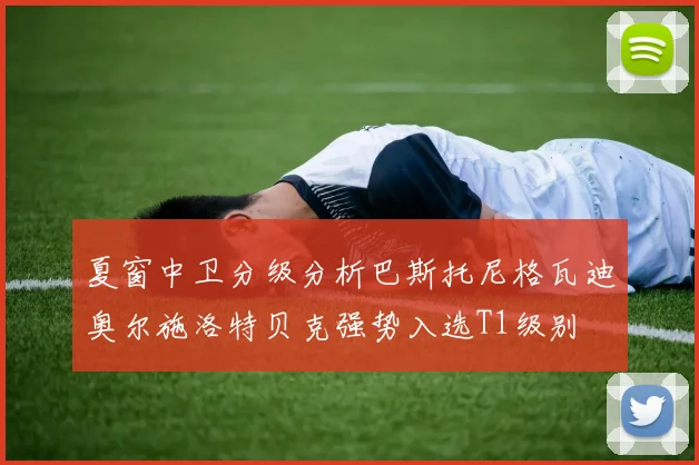夏窗中卫分级分析巴斯托尼格瓦迪奥尔施洛特贝克强势入选T1级别